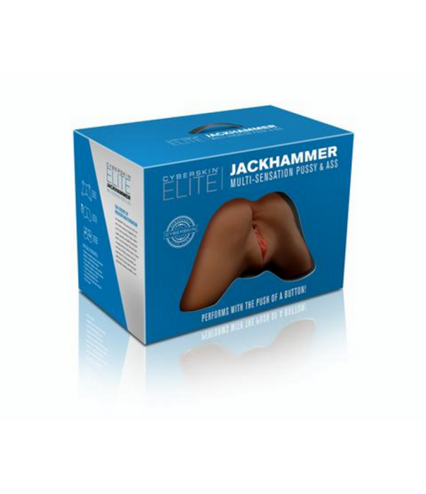Topco Elite Jackhammer - Vagina en Anus Masturbator