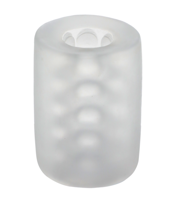 Doc Johnson Glow Helping Head - Masturbator Sleeve - Frost / Groen Gloed