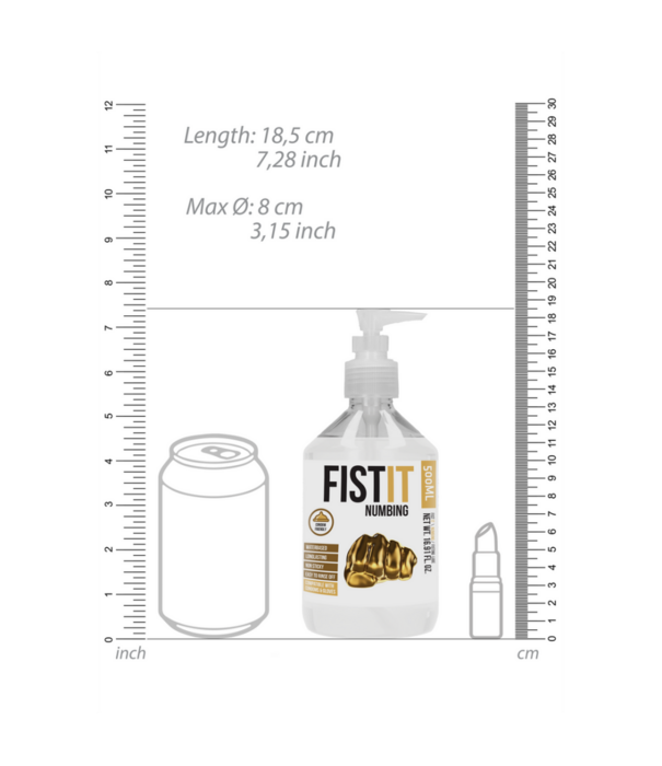 Fist It by Shots Verdovende Glijmiddel - 17 fl oz / 500 ml