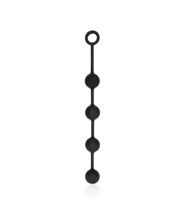 Ouch! by Shots Silicone Anale Ballen - Medium - Zwart