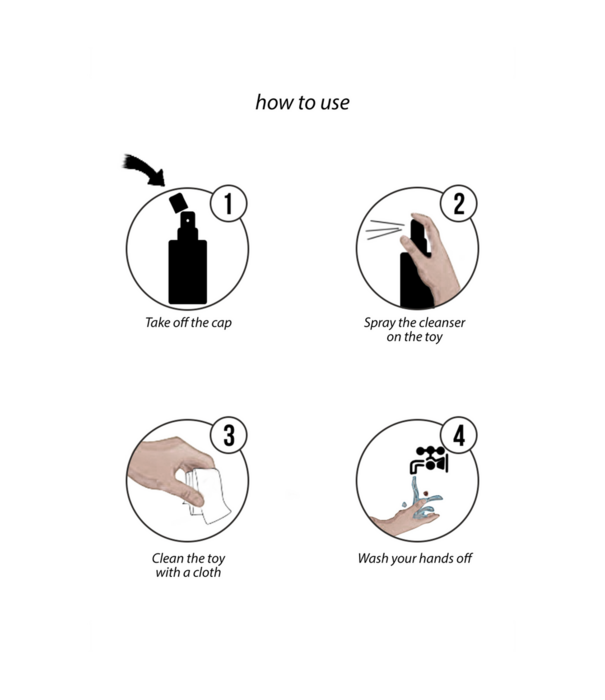 Natural Pleasure by Shots Speelgoedreiniger - 5 fl oz / 150 ml