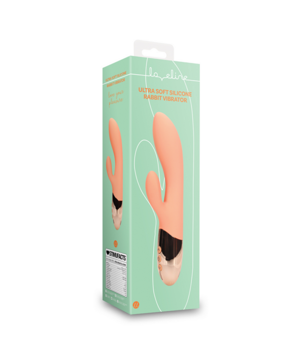 Loveline by Shots Ultra Zachte Silicone Rabbit Vibrator