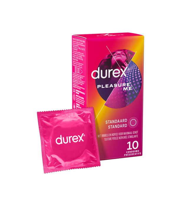 Durex Pleasure Me - Condooms - 10 Stuks