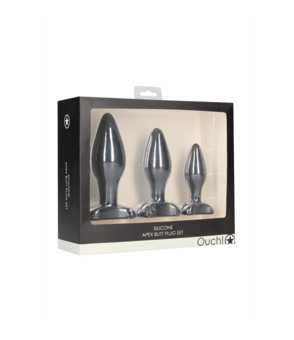 Ouch! by Shots Apex - Butt Plug Set