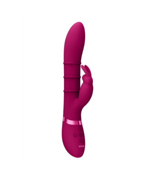 Sora - Up  Down Stimulerende Ringen, Vibrerende G-Spot Rabbit - Roze