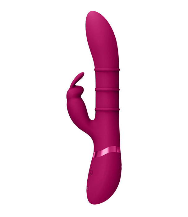 VIVE by Shots Sora - Up  Down Stimulerende Ringen, Vibrerende G-Spot Rabbit - Roze