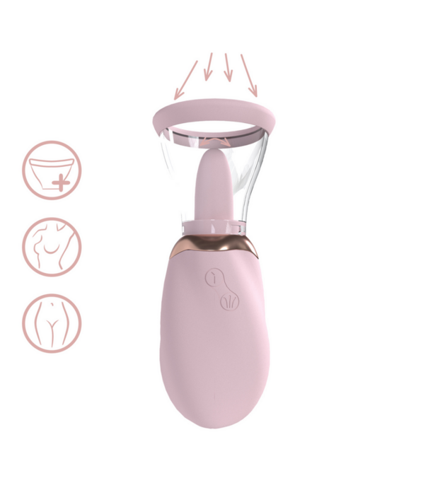 Pumped by Shots Boost - Oplaadbare Vulva en Borstpomp - Roze