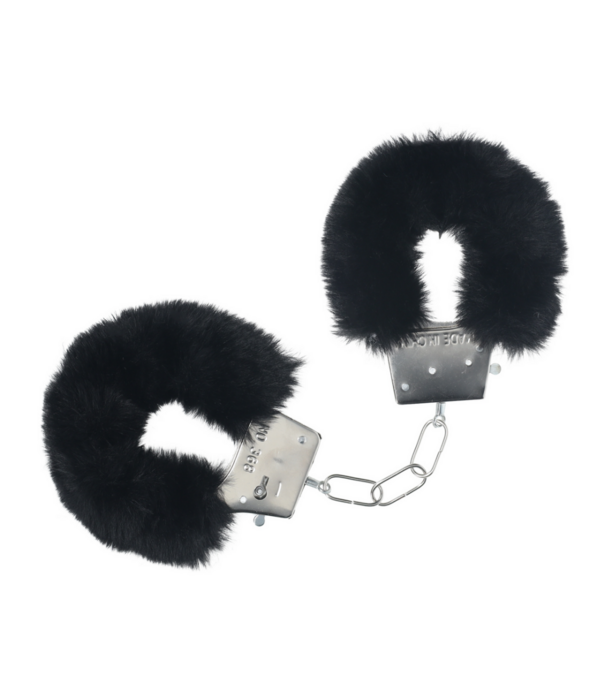 Ouch! by Shots Classic Fluffy Handboeien - Zwart