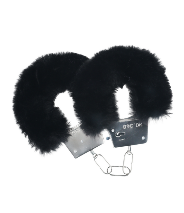 Ouch! by Shots Classic Fluffy Handboeien - Zwart