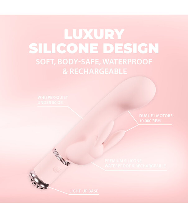 Loveline by Shots Belle - Konijnen Vibrator - Roze