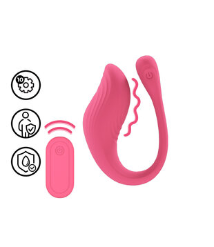 Vibrerende G-Spot Vibe met Afstandsbediening - Roze
