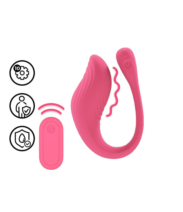 Loveline by Shots Vibrerende G-Spot Vibe met Afstandsbediening - Roze