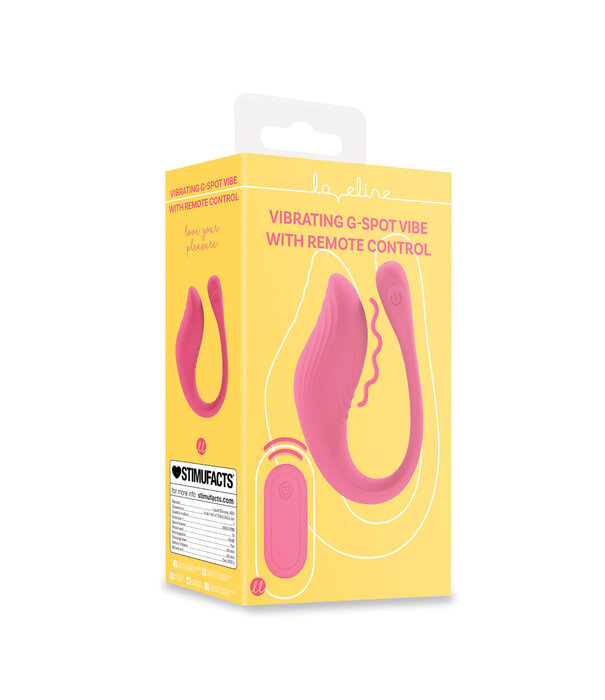 Loveline by Shots Vibrerende G-Spot Vibe met Afstandsbediening - Roze