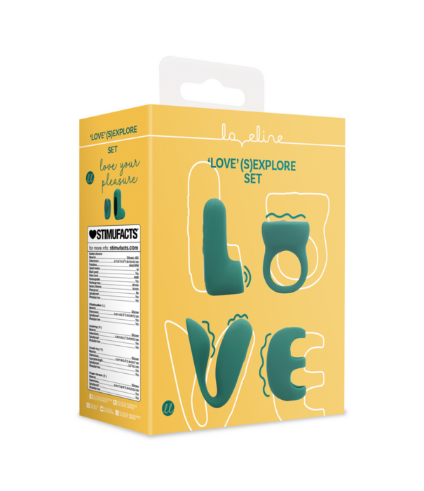 Loveline by Shots 'LOVE' (S)explore Set - Groene Kristal