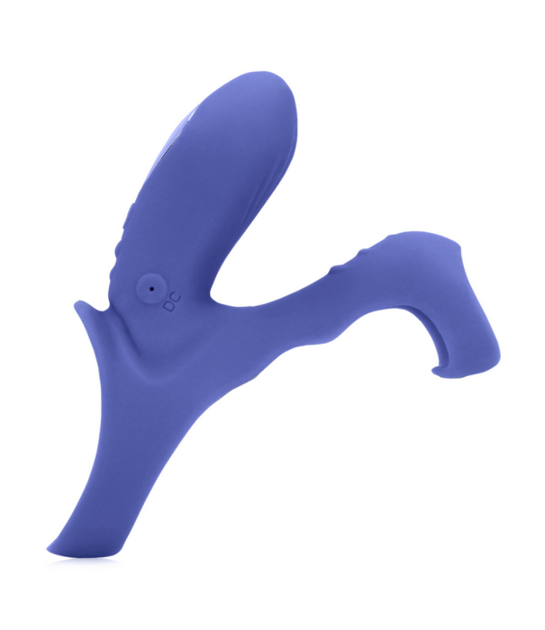 Loveline by Shots Vibrerende Cockring met Clit Stimulatie - Tamiya Blauw