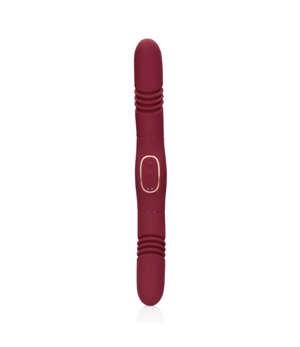 Loveline by Shots Dubbelzijdige Duwvibrator - Merlot Druif