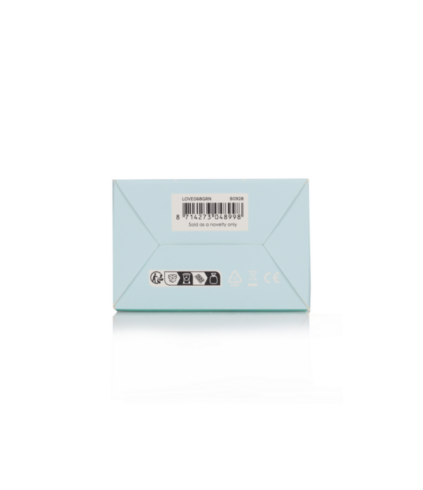 Loveline by Shots Ultra Soft Silicone Pointed Cock Ring - Blauw Gras