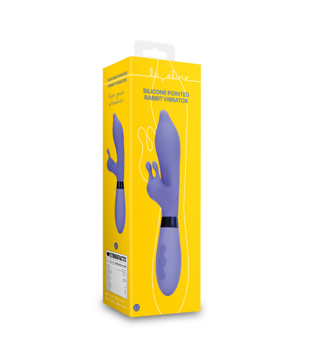 Loveline by Shots Siliconen Puntige Konijnen Vibrator - Protanopia