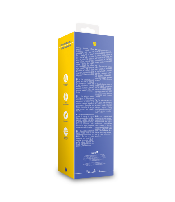 Loveline by Shots Siliconen Puntige Konijnen Vibrator - Protanopia