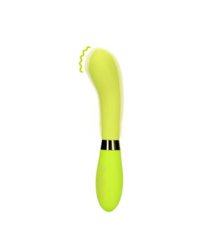 Siliconen G-Spot Vibrator - Lime Passion