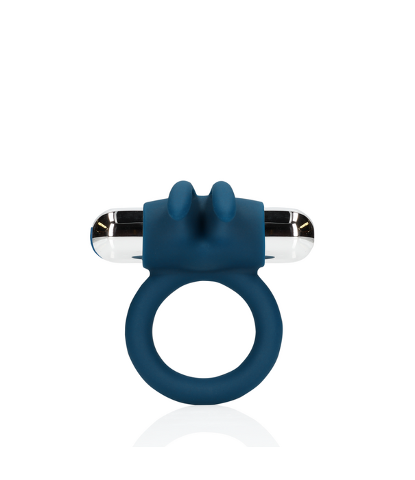 Loveline by Shots Vibrerende Rabbit Cock Ring - Baltisch Blauw