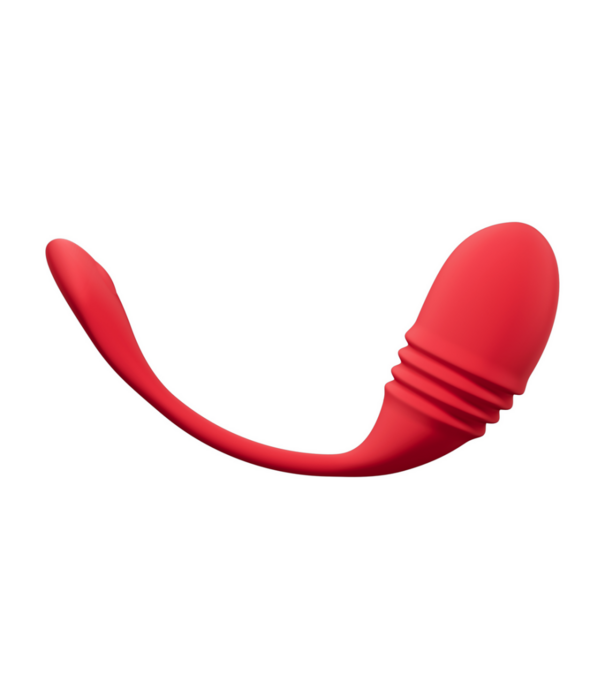 Lovense Vulse - App-gestuurde Duwende Ei Vibrator - Rood