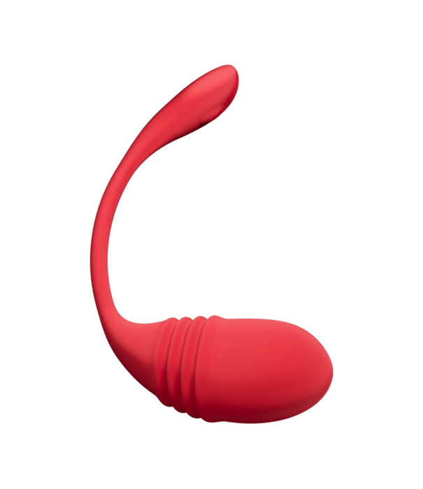 Lovense Vulse - App-gestuurde Duwende Ei Vibrator - Rood
