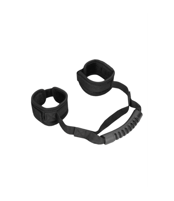 Ouch! by Shots Verstelbare Handboeien met Handvat