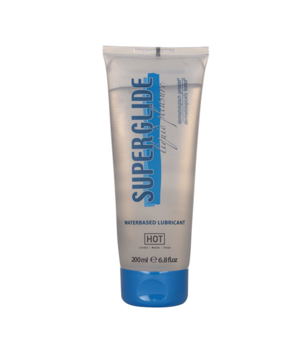 HOT Superglide Liquid Pleasure - Waterbased Lubricant - 7 fl oz / 200 ml