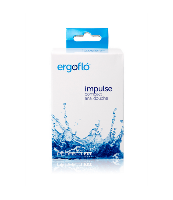 PerfectFitBrand Ergoflo Impulse - Anale Douche - Zwart