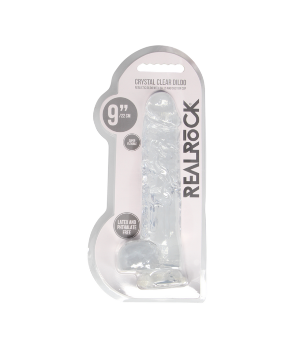 RealRock by Shots Realistische Dildo met Ballen - 9 / 23 cm