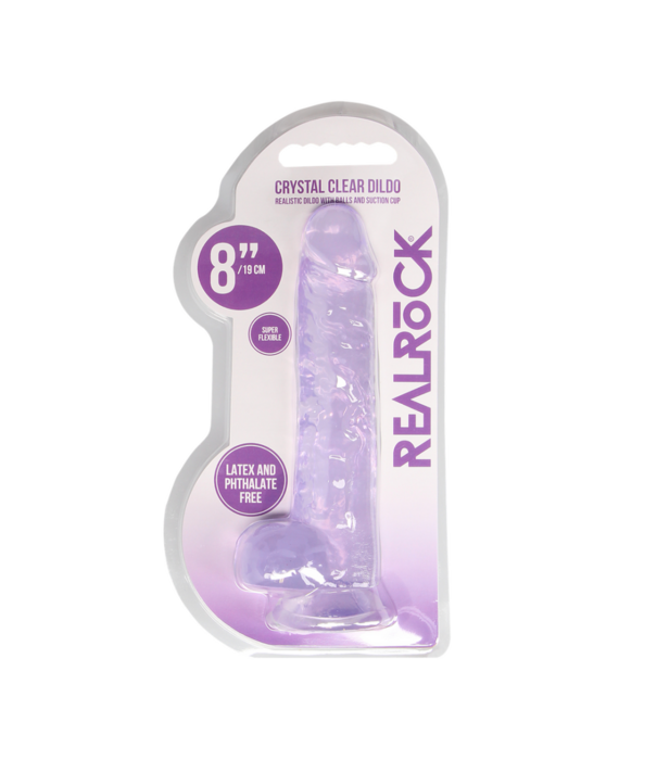 RealRock by Shots Realistische Dildo met Ballen - 8 / 21 cm