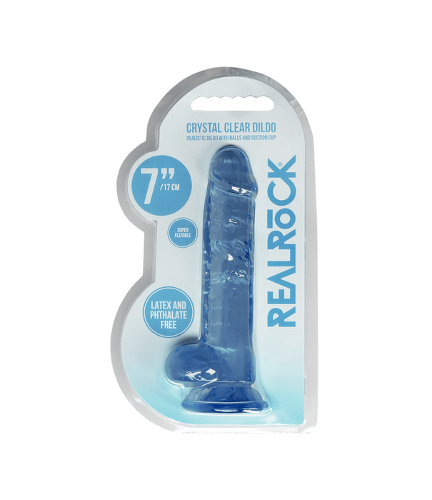 RealRock by Shots Realistisch Dildo met Ballen - 7 / 17 cm
