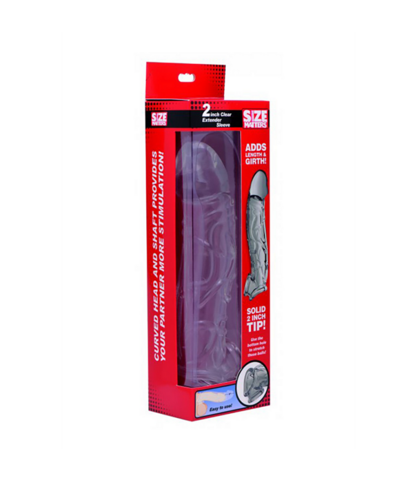 Transparante Penis Sleeve - 2 / 5 cm