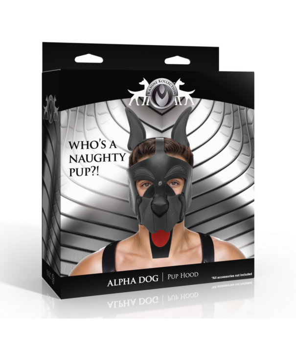 Alpha Dog - Pup Hood - Zwart