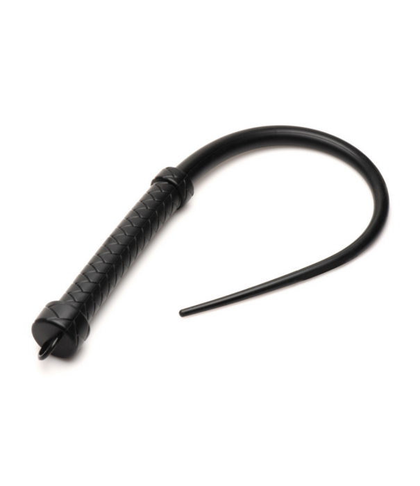 Viper Tail - Siliconen zweep - Zwart