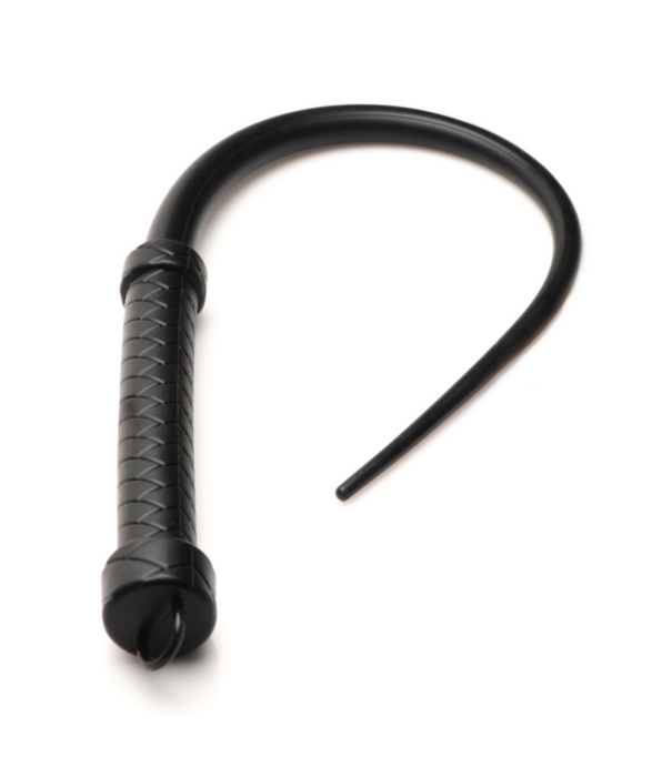Viper Tail - Siliconen zweep - Zwart