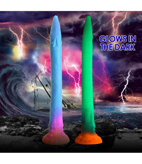 Makara - Glow in the Dark - Siliconen Slang Dildo
