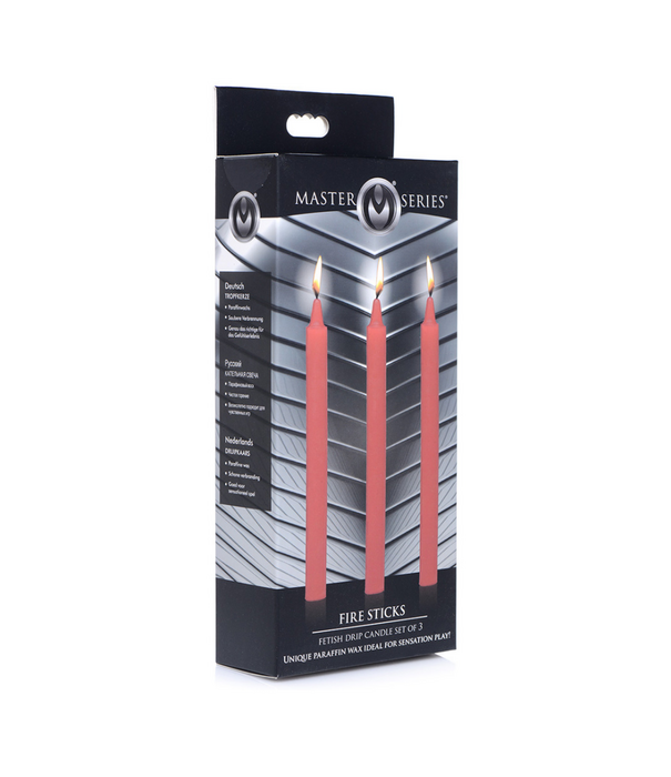 Vuur Sticks - Fetish Drip Candles - 3 Stuks