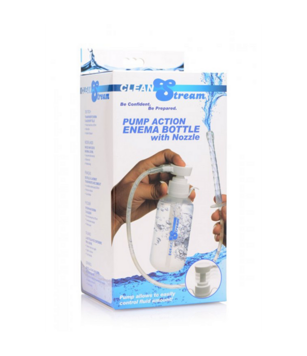 Pompactie - Enema Fles met Nozzle