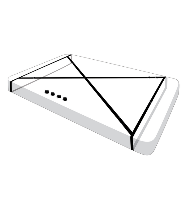 Interlace - Top en Bottom Bed Binding Set