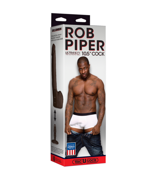 Doc Johnson Rob Piper - Realistic ULTRASKYN Dildo - 10 / 26 cm