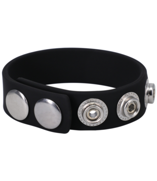 De Silicone 5 Snap - Cockring