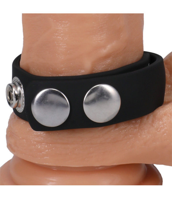 Doc Johnson De Silicone 5 Snap - Cockring