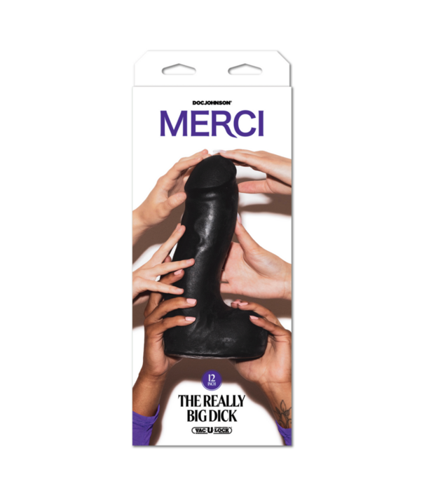 Doc Johnson De Really Big Dick - 30 cm - Zwart