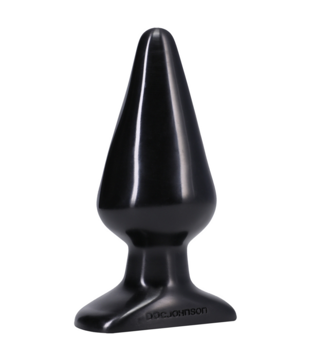Doc Johnson The Classic - Butt Plug - Large - Black