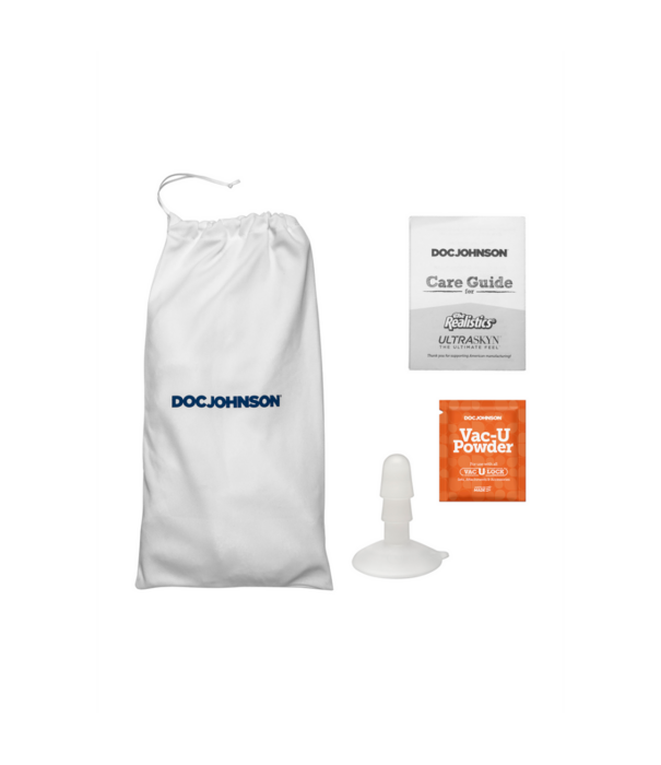 Doc Johnson Chad White - Realistic ULTRASKYN Dildo - 8 / 20 cm