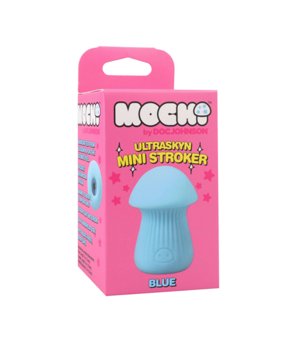 Doc Johnson Paddenstoel Stroker - ULTRASKYN Mini Stroker - Blauw