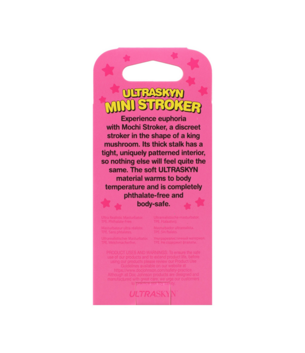 Doc Johnson Paddenstoel Stroker - ULTRASKYN Mini Stroker - Blauw