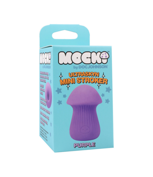 Doc Johnson Paddenstoel Stroker - ULTRASKYN Mini Stroker - Paars